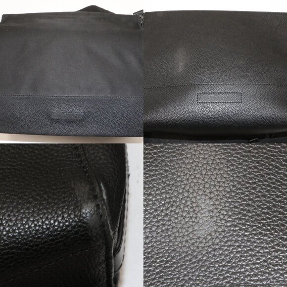 Louis Vuitton Aerogram Takeoff Messenger Bag Leather Black - Picture 12 of 14